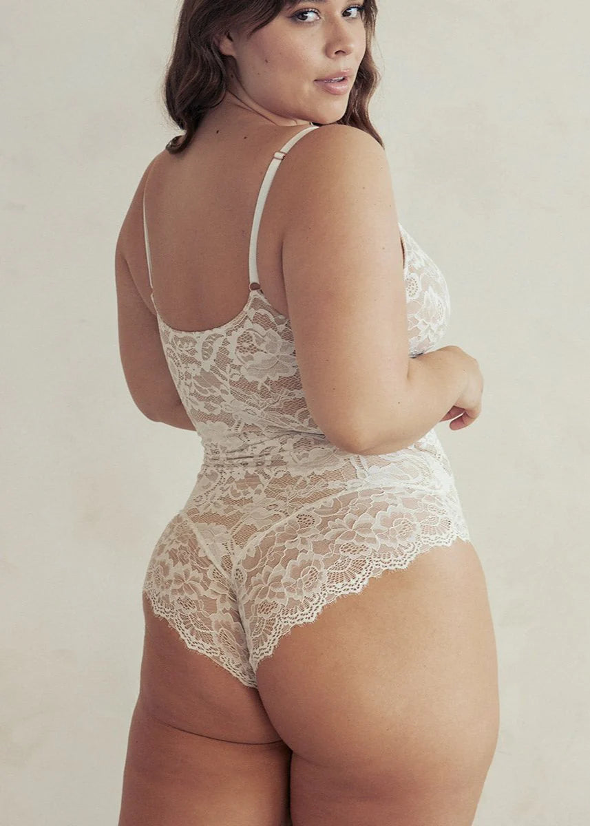 Shaping Lace Shapewear Lingerie Bodysuit