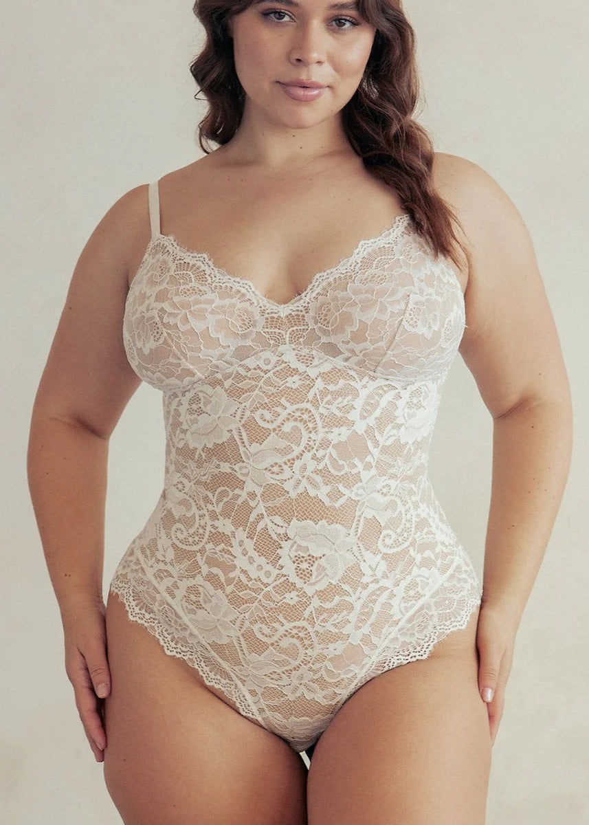 Shaping Lace Shapewear Lingerie Bodysuit