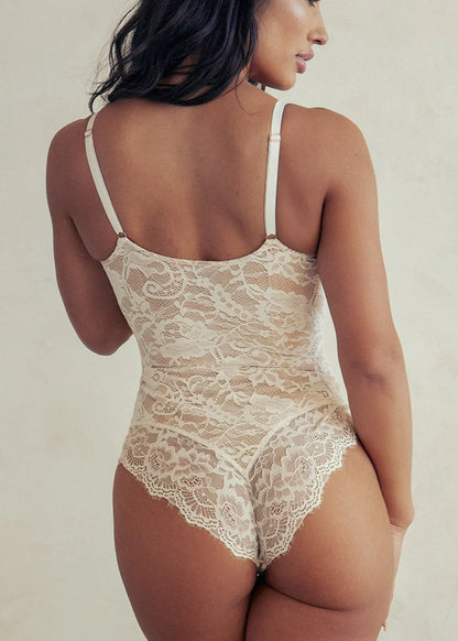 Shaping Lace Shapewear Lingerie Bodysuit