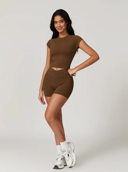 Core Sculpt Top & Shorts Set