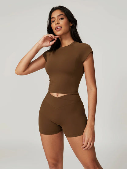 Core Sculpt Top & Shorts Set