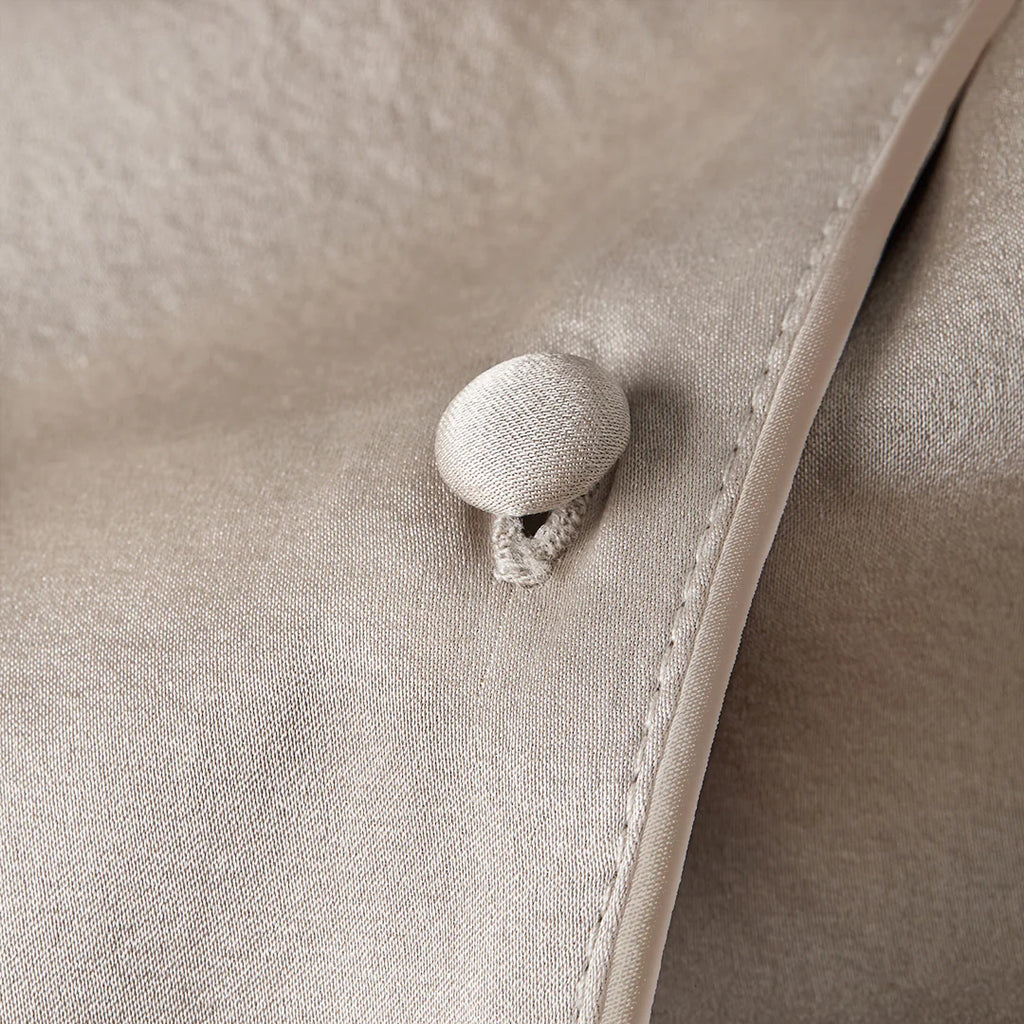 Premium Silk PJ Set - Misty Taupe