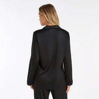 Premium Silk PJ Set - Noir