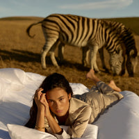 Premium Silk PJ Set - Misty Taupe