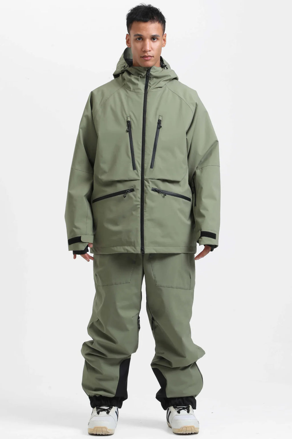 Arctic Pro Ski Set - Green