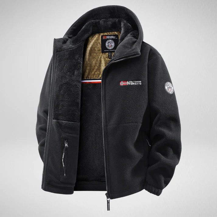 Nordic Thermal Fleece Jacket - Onyx Black - Unisex