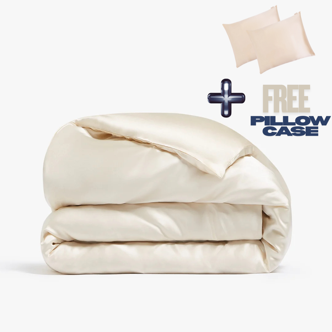 PRE-ORDER- NEW SilkDream™ Duvet Cover - Pearl Ivory