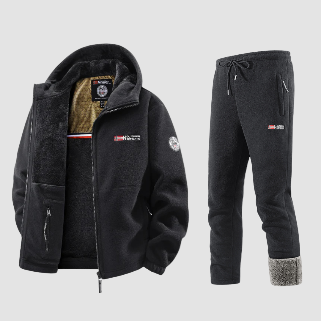 Nordic Thermal Fleece SET - Onyx Black - Unisex