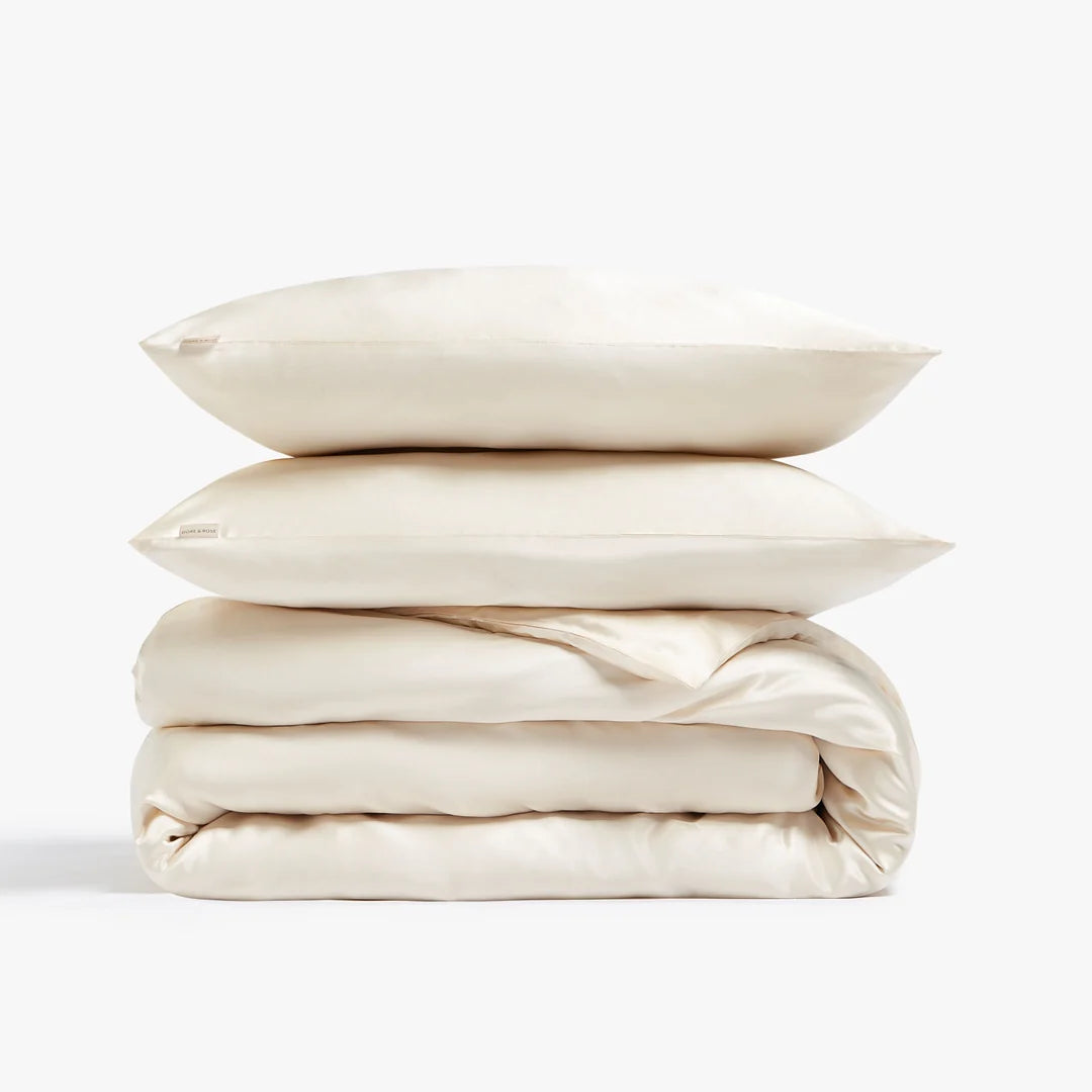 PRE-ORDER- NEW SilkDream™ Duvet Cover - Pearl Ivory